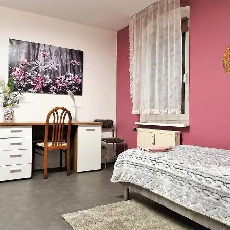 Bayreuth, Grosse Im Haus Mit Kunst, 3 Schlafzimmer, Kueche, Parkplatz Apartmán *