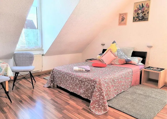 Bayreuth, Grosse Im Haus Mit Kunst, 3 Schlafzimmer, Kueche, Parkplatz Apartmán *
